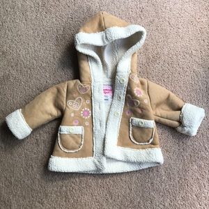 🌼3/$30 Osh Kosh Fuzzy Winter Sherpa Jacket